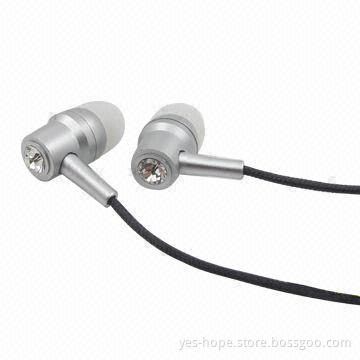 Micro Earphones with 3.5mm Stereo Plug, Available in Various Colors